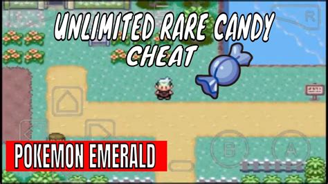 gameshark rare candy code emerald|pokemon emerald 999 rare candies.